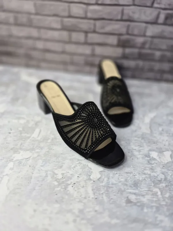 صندل مجلسی زنانه نقش بادبزنی
